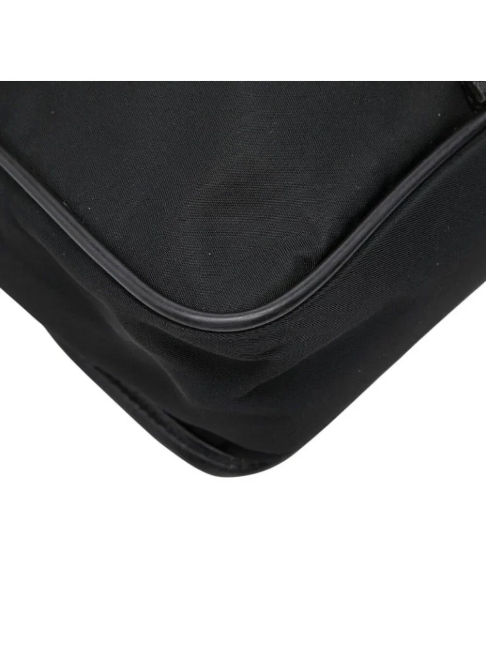 Prada Crossbody Shoulder Bag Black Nylon